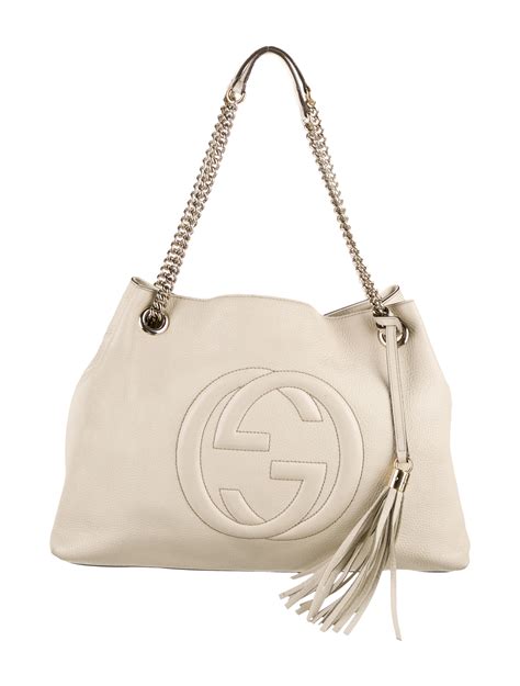 gucci chain tote.